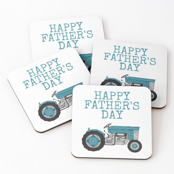 Item preview, Happy Father's Day Tractor Farmer Dad Grandpa Uncle designed and sold by doodlerob.