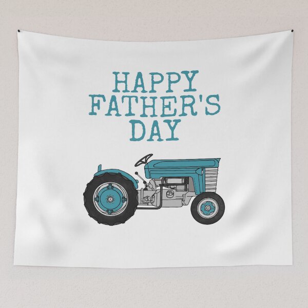 Item preview, Happy Father's Day Tractor Farmer Dad Grandpa Uncle designed and sold by doodlerob.