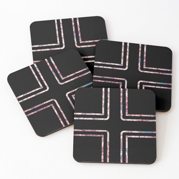 Item preview, Marbled grid net: modern abstract pattern designed and sold by Martapp.