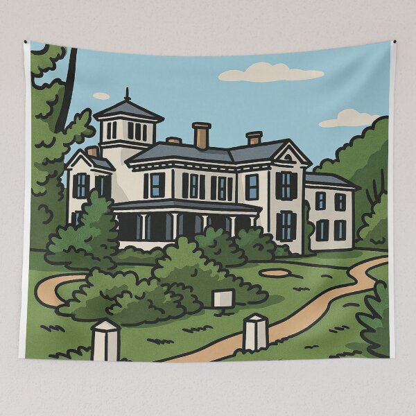 Item preview, Windcliff Sanitarium - Collinsport, Maine - A Nice Place To Go Crazy - Dark Shadows designed and sold by pansyfaye.