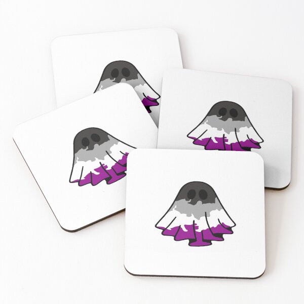 Item preview, Asexual Flag Ghost designed and sold by Cait-Creates22.