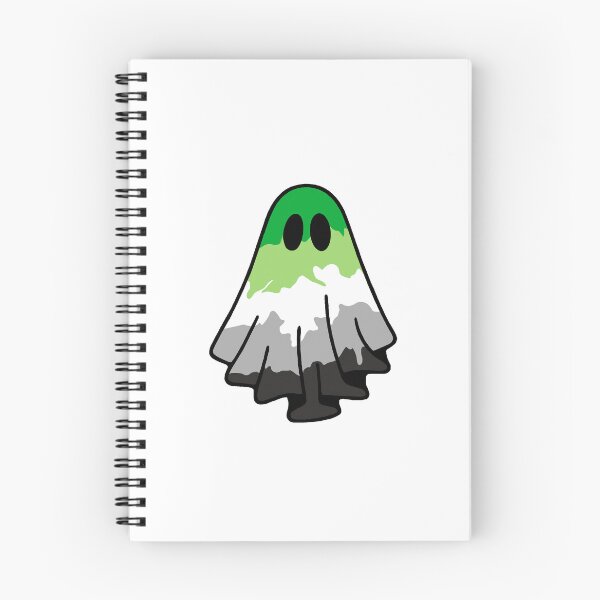 Item preview, Aromantic Flag Ghost designed and sold by Cait-Creates22.