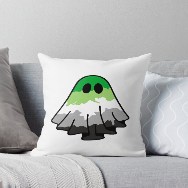 Item preview, Aromantic Flag Ghost designed and sold by Cait-Creates22.
