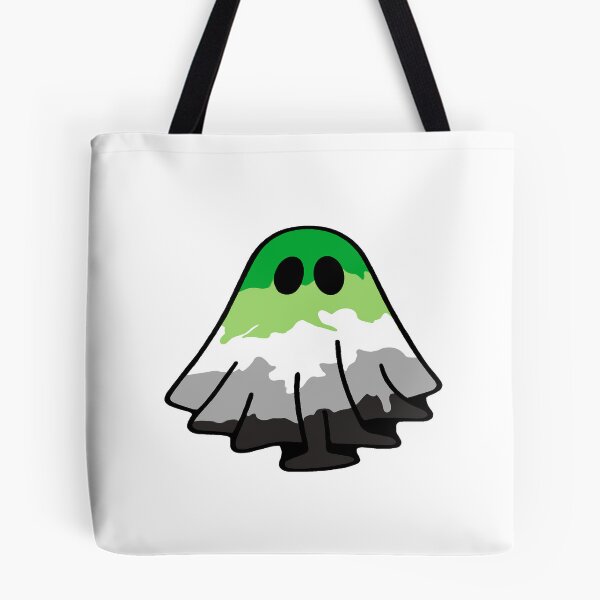 Item preview, Aromantic Flag Ghost designed and sold by Cait-Creates22.