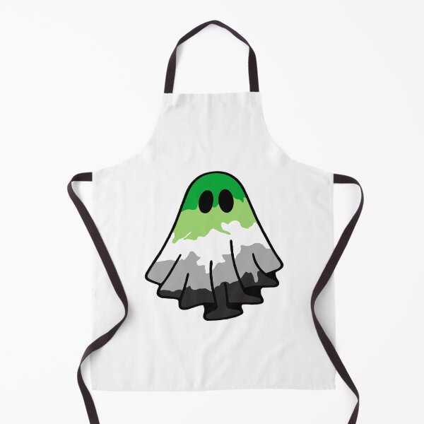 Item preview, Aromantic Flag Ghost designed and sold by Cait-Creates22.