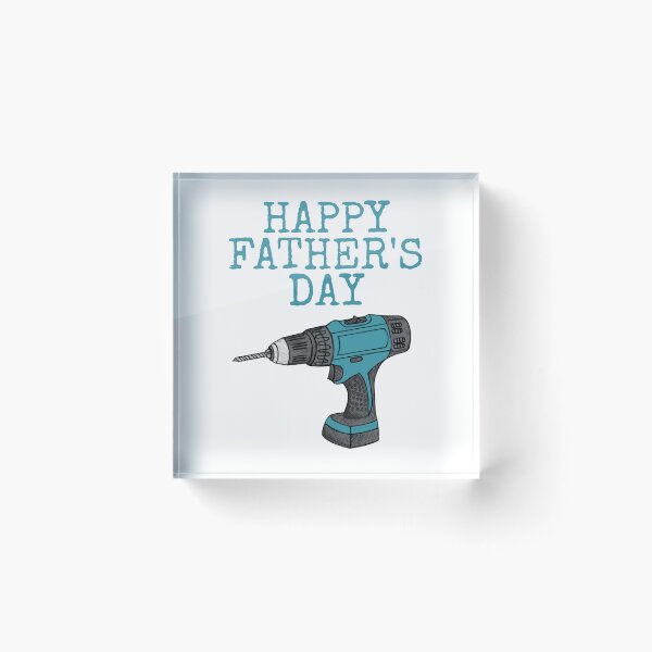 Item preview, Happy Father's Day Drill DIY Handyman Dad Grandpa Uncle designed and sold by doodlerob.