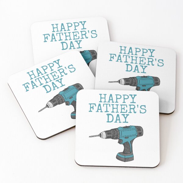 Item preview, Happy Father's Day Drill DIY Handyman Dad Grandpa Uncle designed and sold by doodlerob.