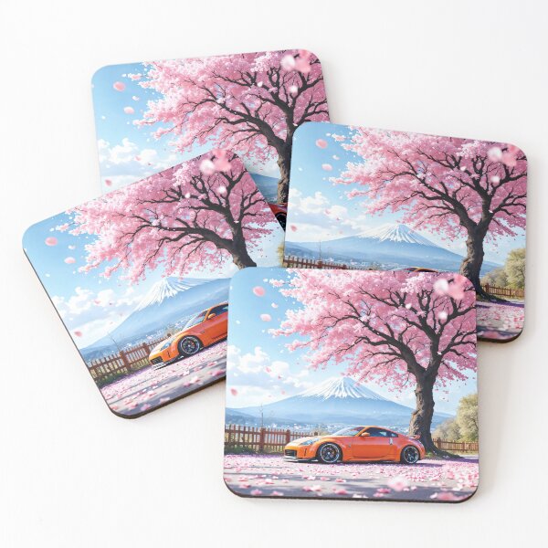 Item preview, 350Z Fairlady JDM | Orange Z Sakura Scene designed and sold by RCStoreUy.