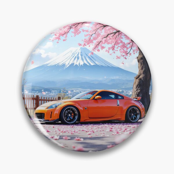 Item preview, 350Z Fairlady JDM | Orange Z Sakura Scene designed and sold by RCStoreUy.