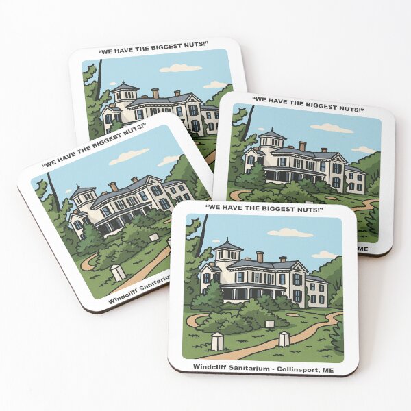 Item preview, Windcliff Sanitarium - Collinsport, Maine - We Have The Biggest Nuts - Dark Shadows designed and sold by pansyfaye.