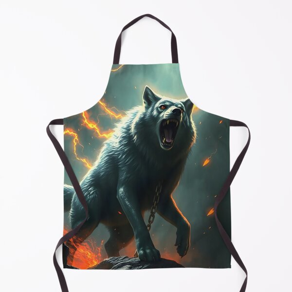 Item preview, Fenrir breaking free designed and sold by laurencecrea.
