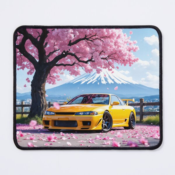 Item preview, Silvia S15 Spec-R JDM Drift Queen | Yellow Lightning Sakura designed and sold by RCStoreUy.