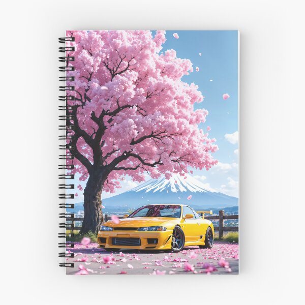 Item preview, Silvia S15 Spec-R JDM Drift Queen | Yellow Lightning Sakura designed and sold by RCStoreUy.