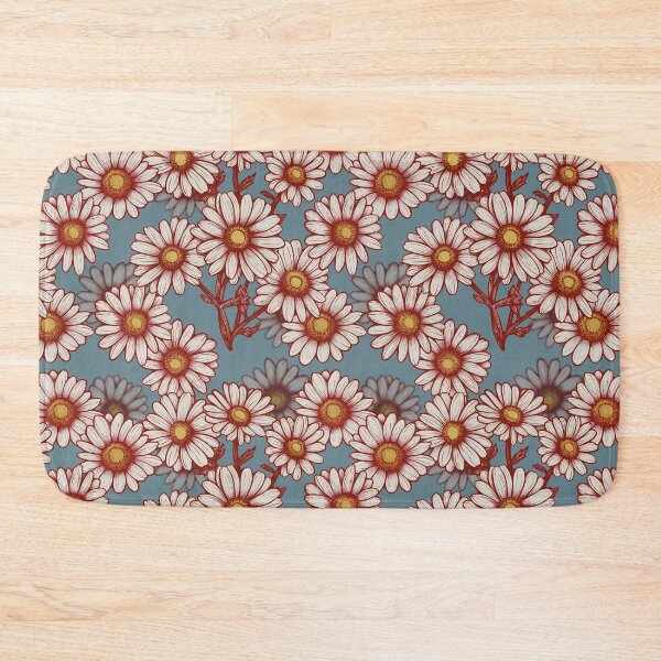 Item preview, Handmade vintage Daisy Seamless Pattern designed and sold by Rômulo Queiroz.