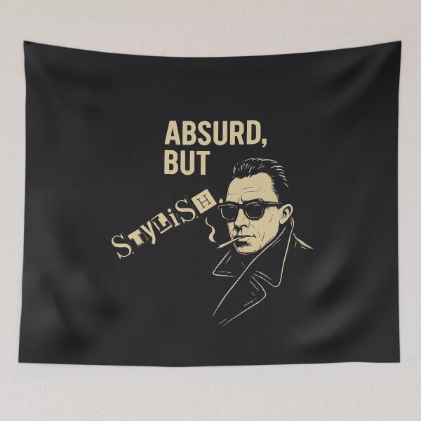 Item preview, Camus - Absurd But Stylish - Fun Philosophy Meme Gift designed and sold by PHILOSOPHY-SWAG.