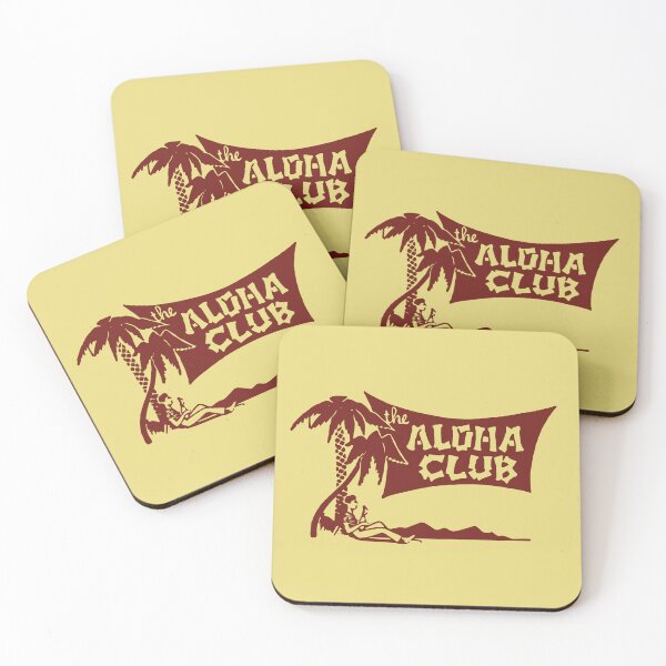 Item preview, Aloha Club tiki culture designed and sold by analogue_rock.