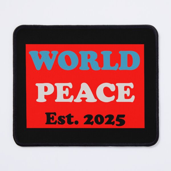 Item preview, WORLD PEACE EST. 2025 designed and sold by art1st7.