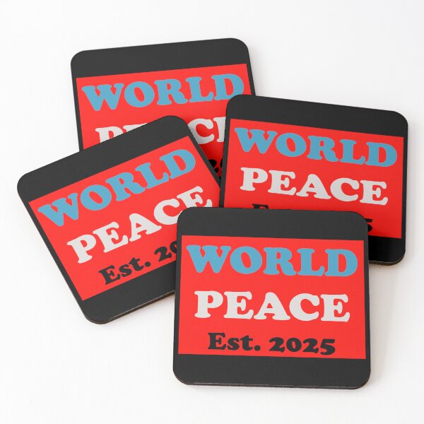 Item preview, WORLD PEACE EST. 2025 designed and sold by art1st7.