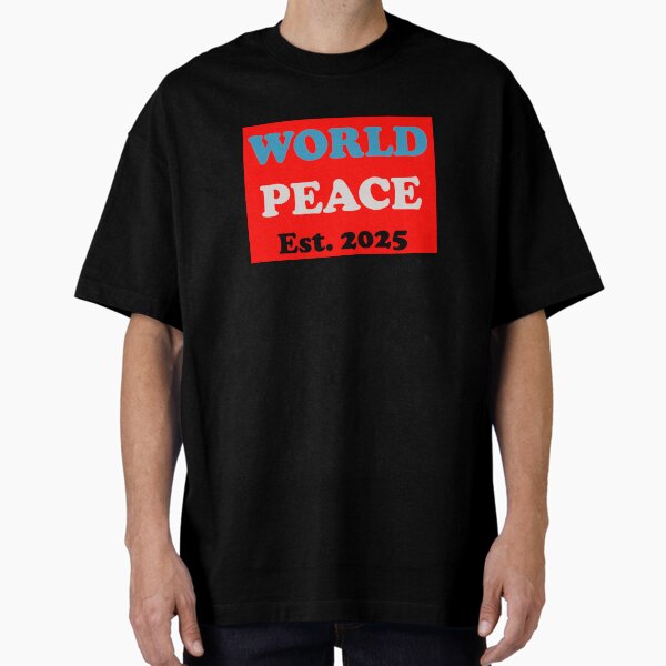 Item preview, WORLD PEACE EST. 2025 designed and sold by art1st7.