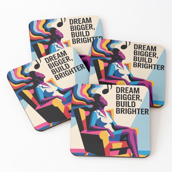 Item preview, Dream Bigger, Build Brighter designed and sold by R0X Designs .