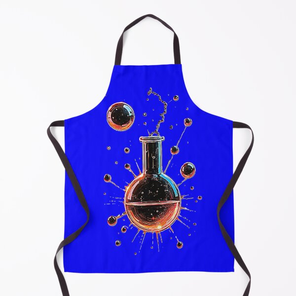 Item preview, Neon Chemistry Flask Explosion | Futuristic Science Lab Art designed and sold by Dark-Circuit-Haven.
