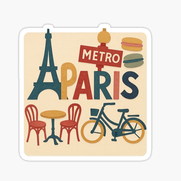 Item preview, Paris France designed and sold by M4nulas.