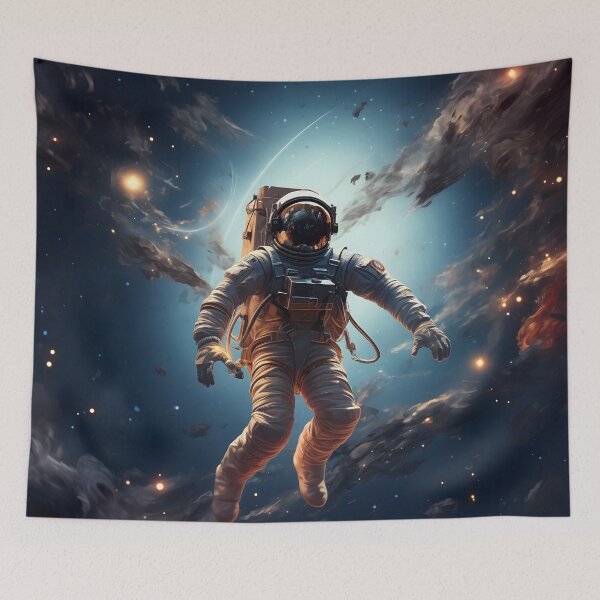 Item preview, Astronaut's Celestial Journey designed and sold by DrawnThreads.