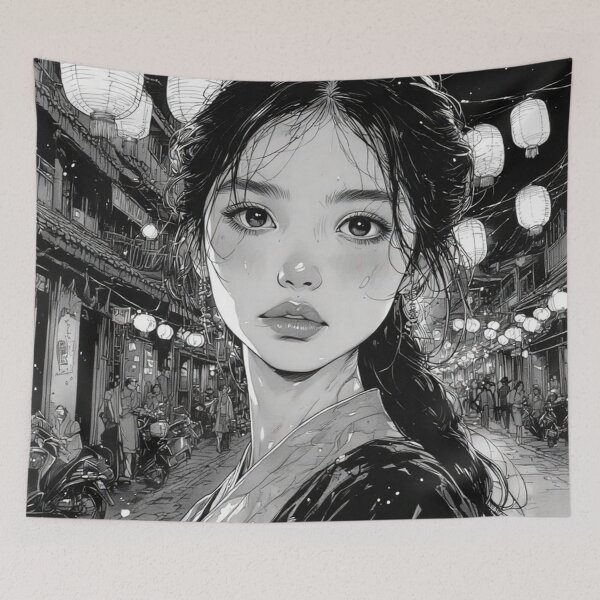 Item preview, Asian woman designed and sold by Conteceres.