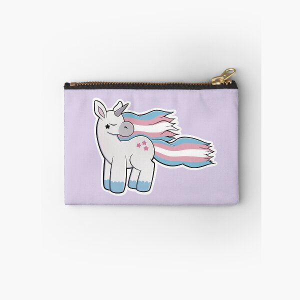 Item preview, LGBTQ Trans pride unicorn  designed and sold by PinklunaticArt.