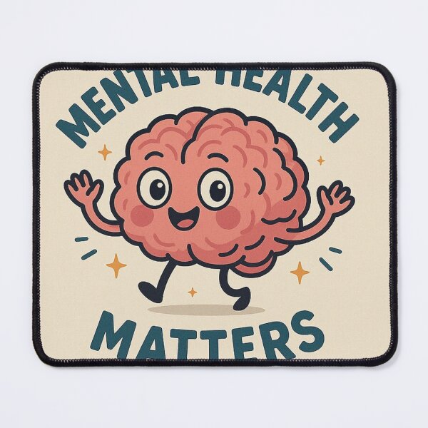 Item preview, Brain Burnout – Mental Health Fun Version designed and sold by GeekGliter.