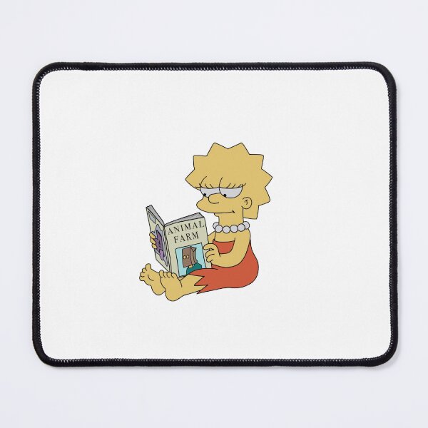 Item preview, Lisa Simpson reading her book designed and sold by WillowTreeArt.