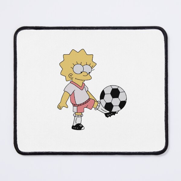 Item preview, Lisa Simpson Playing Soccer designed and sold by WillowTreeArt.