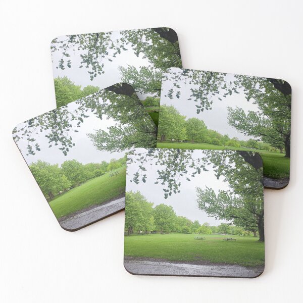 Item preview, Green Mont Royal under the rain designed and sold by R en Fleurs.