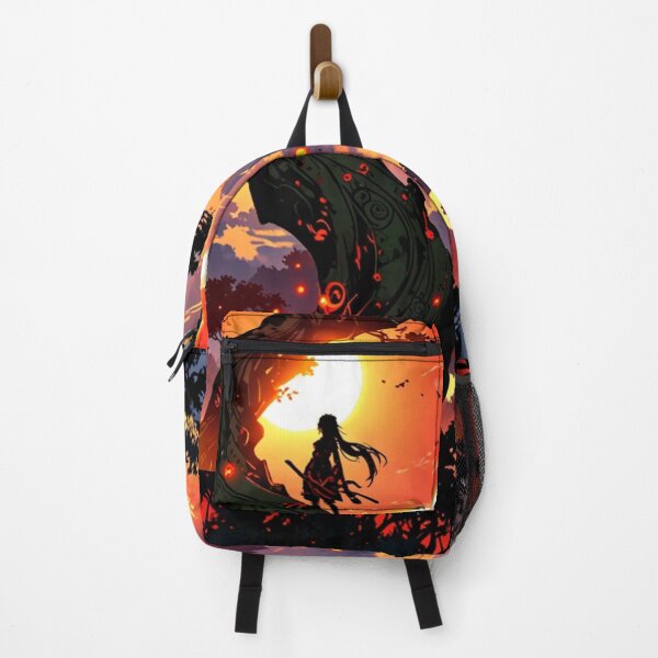 Item preview, Warrior at the Enchanted Tree Under a Fiery Eclipse designed and sold by SuperNerdStore.
