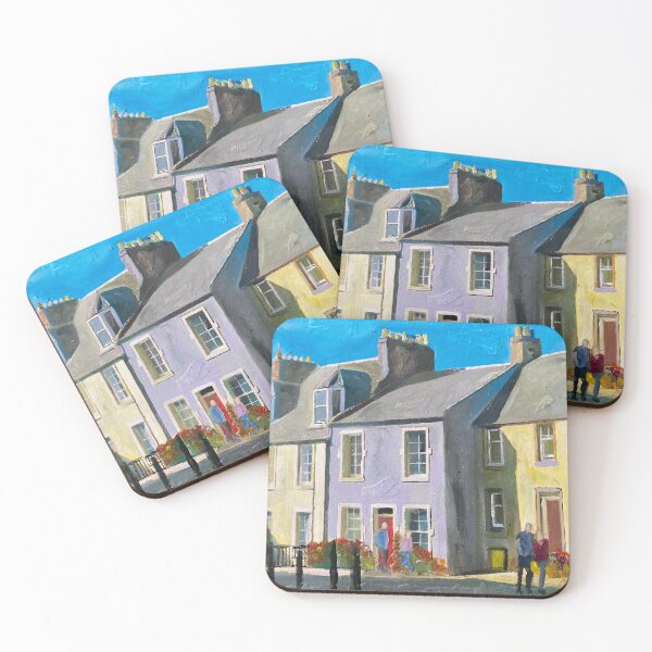 Item preview, Scottish Houses In The Sun designed and sold by golan22may.