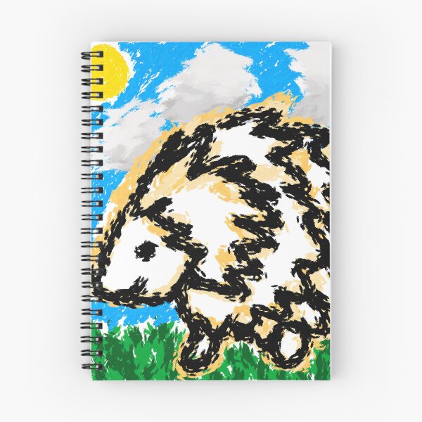 Item preview, Hedgehog Abstract designed and sold by LaurenEhretArt.
