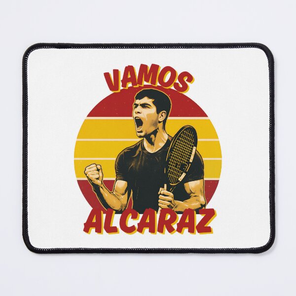 Item preview, Vamos Alcaraz – Retro Tennis Celebration Design designed and sold by Ink on Thread.