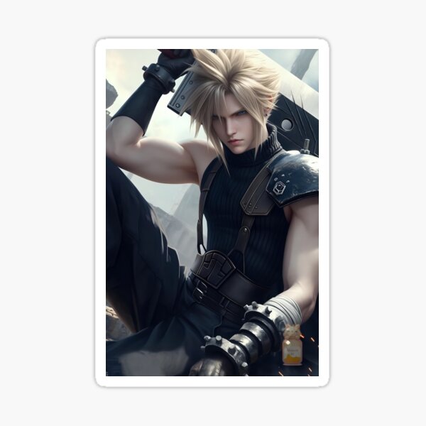 Item preview, Cloud Strife designed and sold by MagicsDreams.