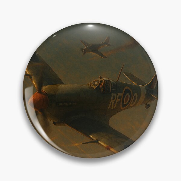 Item preview, Suprmarine Spitfire No Fokker Comes Close designed and sold by Airpower Art.