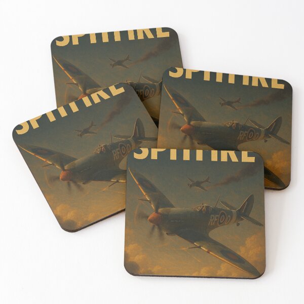 Item preview, Suprmarine Spitfire No Fokker Comes Close designed and sold by Airpower Art.