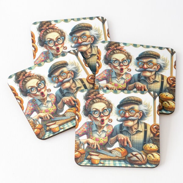 Item preview, Whimsical Bakers designed and sold by Beyond The Canvas.
