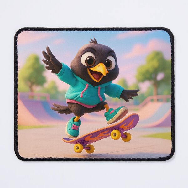 Item preview, Skater Myna designed and sold by Sillytoe.