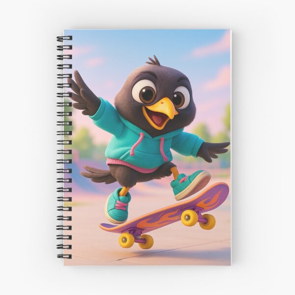 Item preview, Skater Myna designed and sold by Sillytoe.