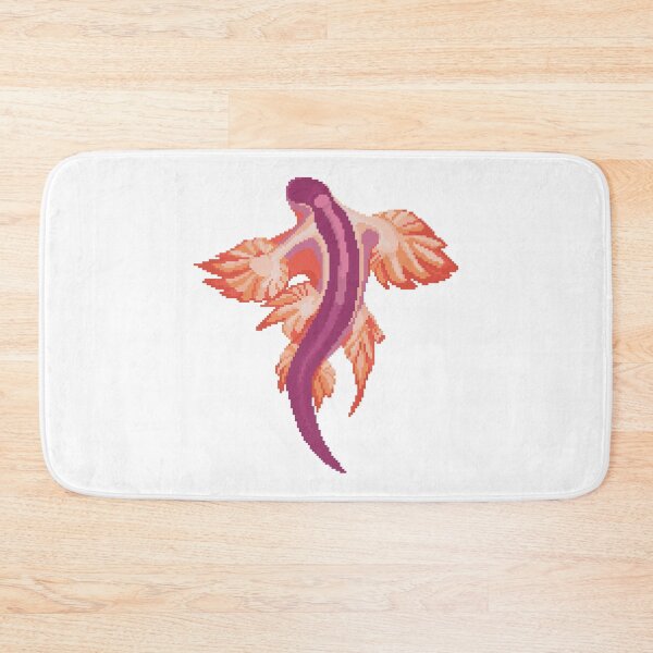 Item preview, Sea Slug Lesbian Flag Pixel Art  designed and sold by pebblepebblepebblepebblepebble.