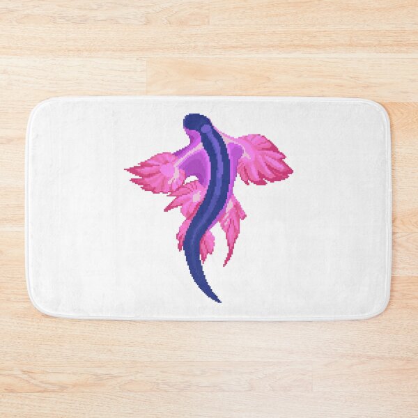 Item preview, Sea Slug Bisexual Flag Pixel Art  designed and sold by pebblepebblepebblepebblepebble.