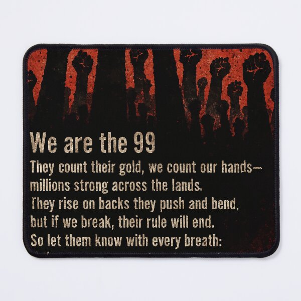 Item preview, Rebellion Unleashed – We Are the 99 designed and sold by AbstractAnom.