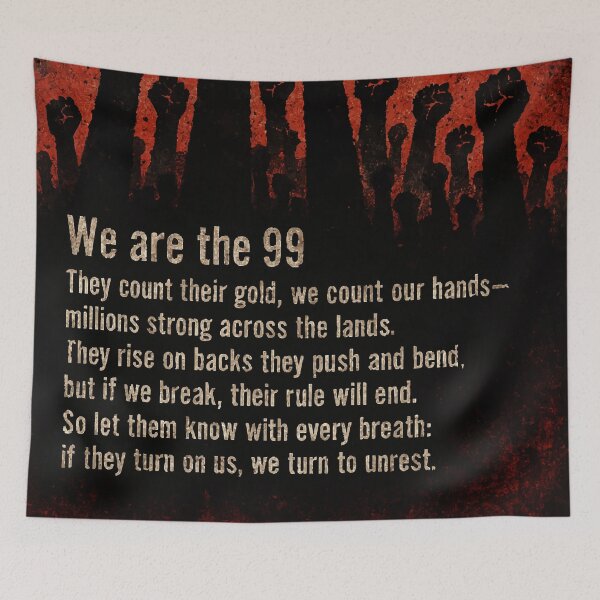 Item preview, Rebellion Unleashed – We Are the 99 designed and sold by AbstractAnom.