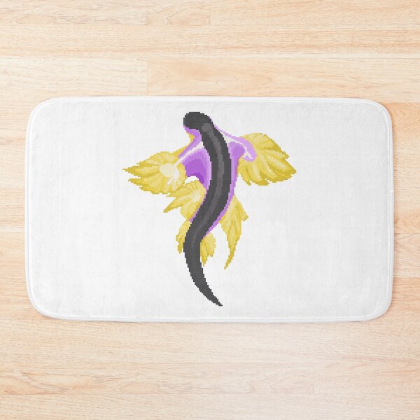 Item preview, Sea Slug Nonbinary Flag Pixel Art  designed and sold by pebblepebblepebblepebblepebble.