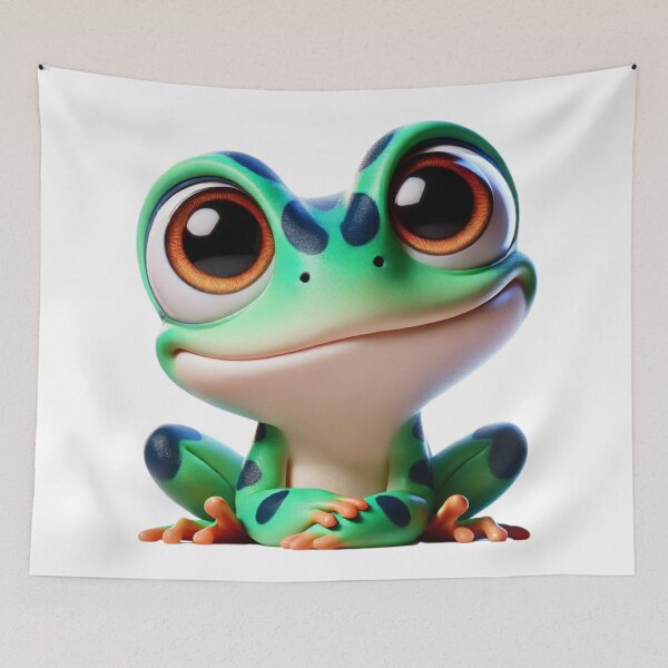 Item preview, Adorable African Bullfrog designed and sold by Sillytoe.