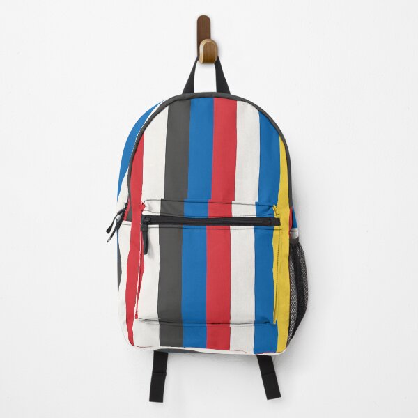 Item preview, Modernist Vertical Stripe Color Block Art designed and sold by weirdfishes123.